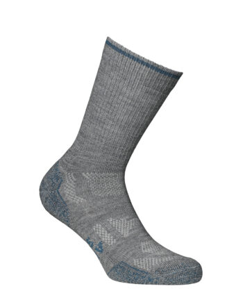 Alpaca Outdoor Merino Crew Grå Argento Azafata Gris Claro