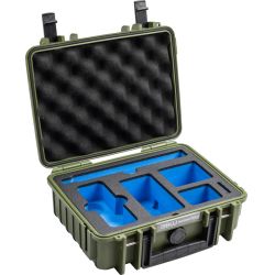 Amp Outdoor Cases Outdoor Cases Type 1000 For Insta360 Bronze Green
