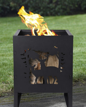 Bålkurv Med Dyremotiv