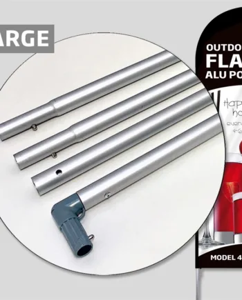 Beachflag Outdoor Bow Flag Alu Pole Uden Fod Flag