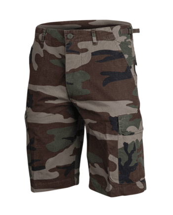 Bermuda Shorts  Woodland Mil Tec Woodland