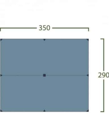 Bitihorn Tarp Superlight 5x2 Blue Helsport