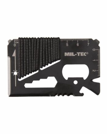 Black Survival Tool Paracord Mil Tec