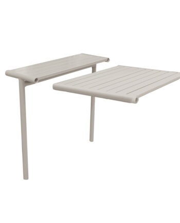 Bliss Tillægsplade 81x130 Sandfarvet Alu