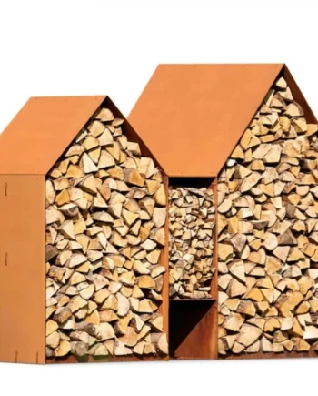 Bruges Huse Brændeopbevaring