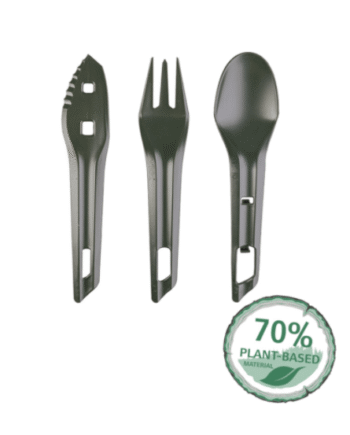 Camping Bestik Grøn  The Ocysamptrade Wildo