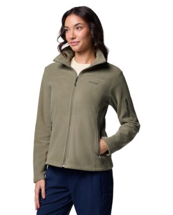 Columbia Fast Trek Jacket Womens Stone Green