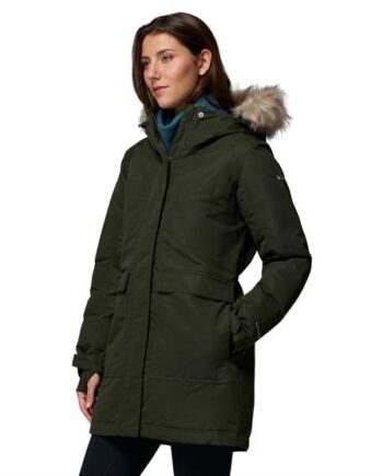 Columbia Little Insulated Parka Womens Greenscape