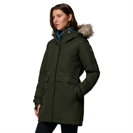 Columbia Little Insulated Parka Womens Greenscape