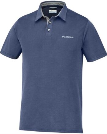 Columbia Nelson Point Polo Mens Collegiate Navy