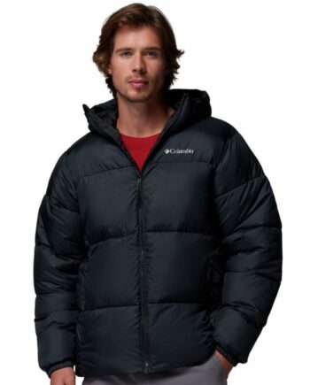 Columbia Puffect Hooded Jacket Black