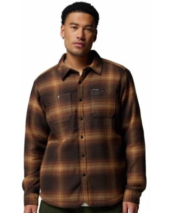 Columbia Windward Shirt Jacket Tobacco Blurred Ombre