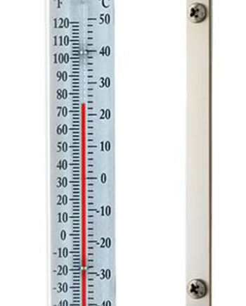 Conant Dcor Collection Indoor Outdoor Thermometer Satin Nickel T1sn
