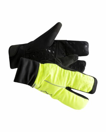 Craft Siberian Split Finger Glove Flumino Black