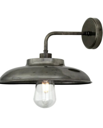 Darya Brass Outdoor Væglampe Ip65 Mullan Antik Sølv