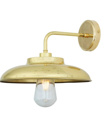 Darya Brass Outdoor Væglampe Ip65 Mullan Blank Messing
