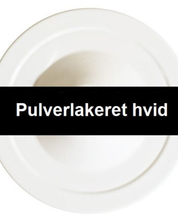 Darya Brass Outdoor Væglampe Ip65 Mullan Pulverlakeret Hvid