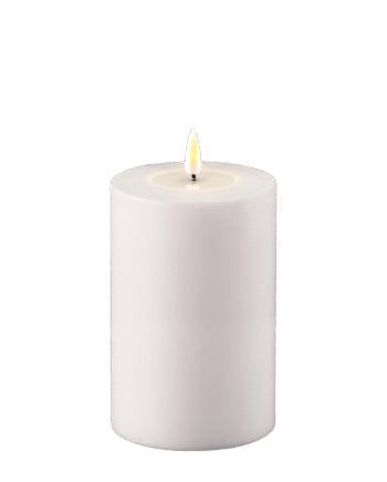 Deluxe Homeart Hvid Led Bloklys 10x15 Outdoor