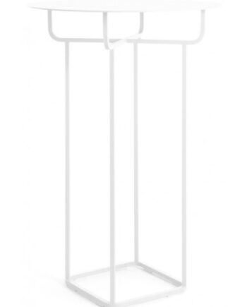 Diabla Grill Bar Havebord Aluminium H101 ø74 Hvid