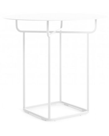 Diabla Grill Havebord Aluminium H73 ø80 Hvid