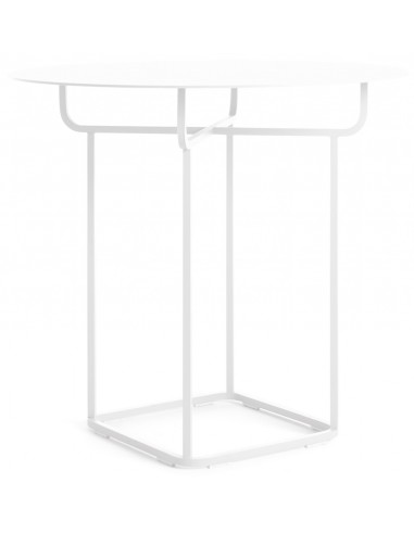 Diabla Grill Havebord Aluminium H73 ø80 Hvid
