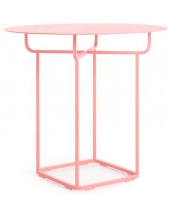 Diabla Grill Havebord Aluminium H73 ø80 Pink
