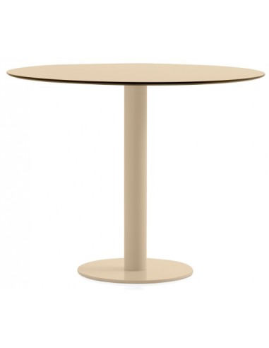 Diabla Mona Havebord Stål Phenolic Kunststof H72 ø90 Sand