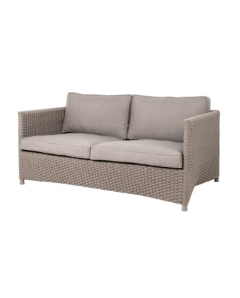 Diamond 2pers Sofa Taupe 8502rotst Skarp Pris