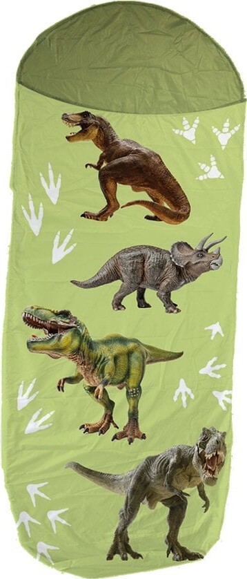 Dinosaur Sovepose Til Børn 140 Grøn