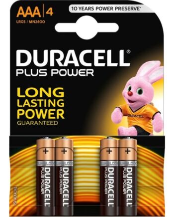 Duracell Plus Power Batteri Aaa