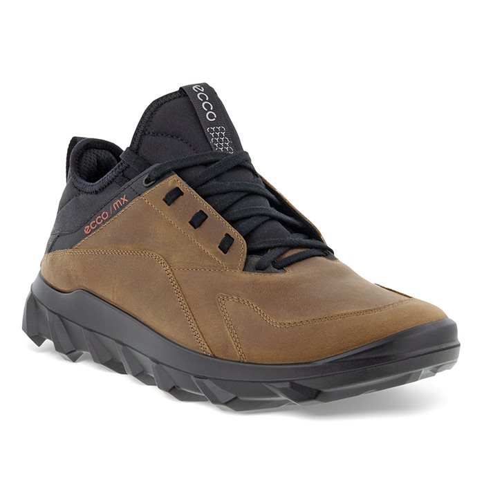 Ecco Low Nubuck Herre Mænd Camel Vandresko