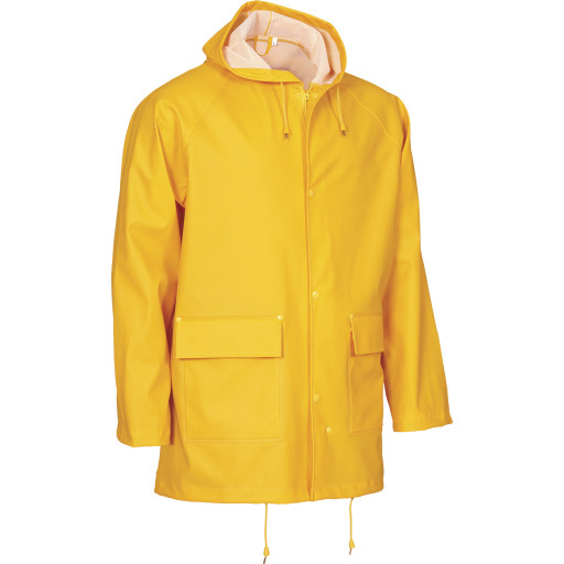 Elka Outdoor Regnjakke Pvc Gul Str
