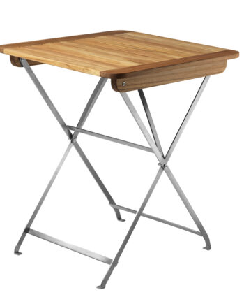 Fdb M26 Lillø Altanbord Teaktræ Stål