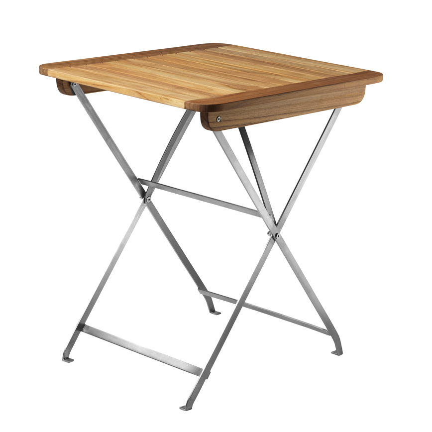 Fdb M26 Lillø Altanbord Teaktræ Stål