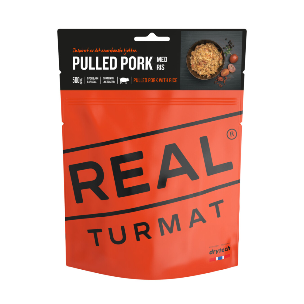 Feltrationer Pulled Pork Med Ris Real Turmat