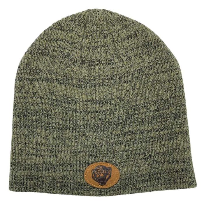 Fish Monkey Jersey Beanie Olive