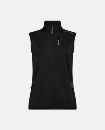 Fleece Vest  Polyester  Sort