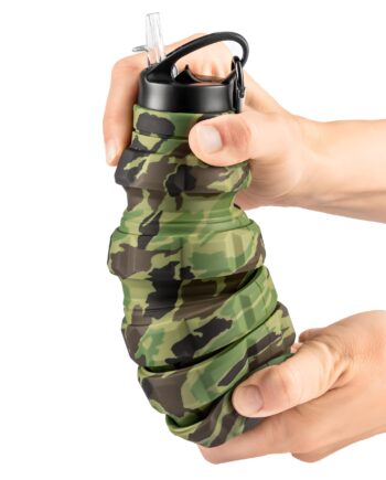 Foldbar Granat Flaske