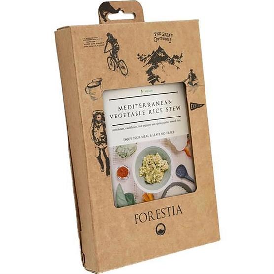 Forestia Middelhavsstuvning Med Grøntsager Ris