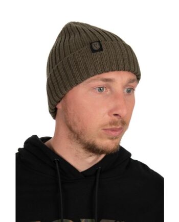 Fox Beanie Merino Trawler Olive