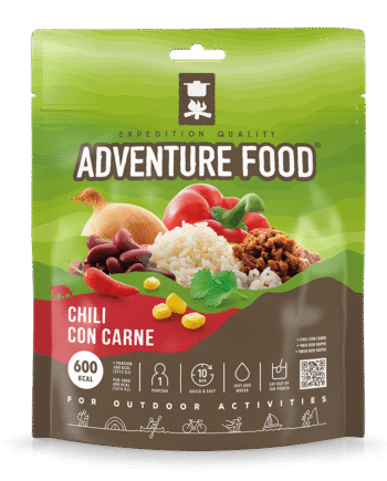 Frysetørret Mad  Chili Con Carne Adventure Food