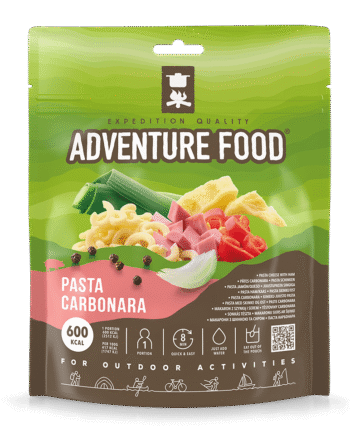Frysetørret Mad  Pasta Carbonara Adventure Food