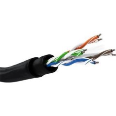 Goobay Outdoor Set Cat Utp Cca 100m Black