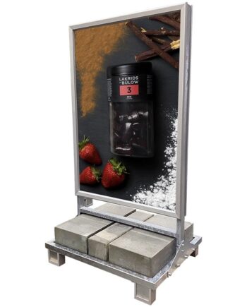 Heavy Outdoor Gadeskilt 100 140