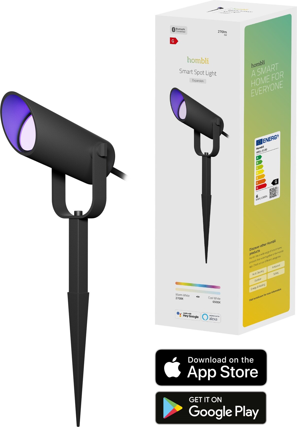 Hombli Outdoor Smart Spot Light Single