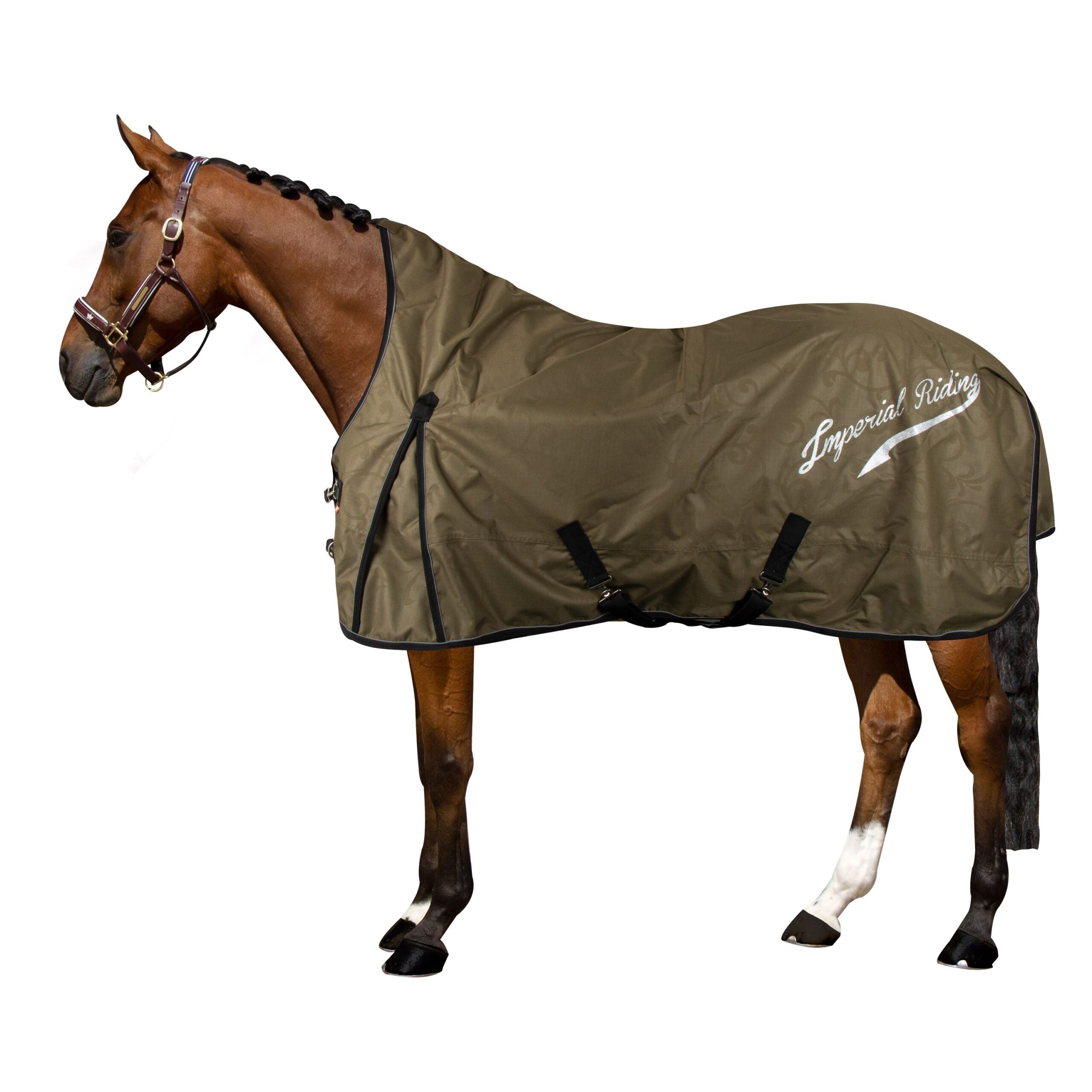 Imperial Riding Outdoor Blanket Super Dry 400gr Olive Green 125