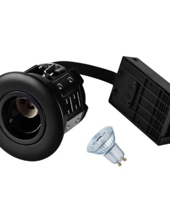 Indbygningsspot Gu10 Sort Outdoor Gu10 Led