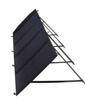 Kraftigt Solpanel Genererer Elektricitet