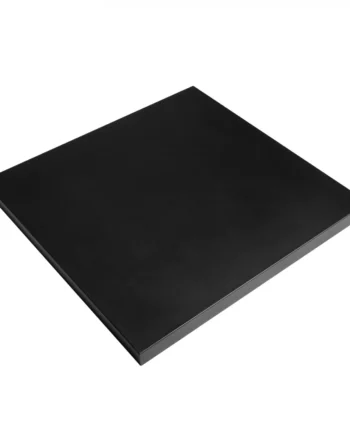 Låg Til Lille Kvadratisk Gaspejs Ildbord Stål Sort