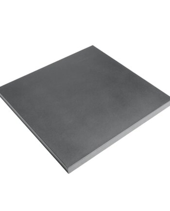 Låg Til Lille Kvadratisk Gaspejs Stål Antracit